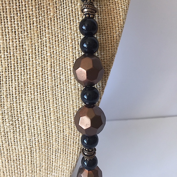 Chico's Designer Costume/Fashion Jewelry Beaded Neckless Vintage - Picture 2 of 5